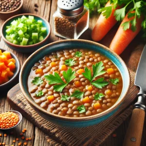 Lentil soup