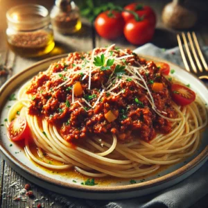 Classic Spaghetti Bolognese